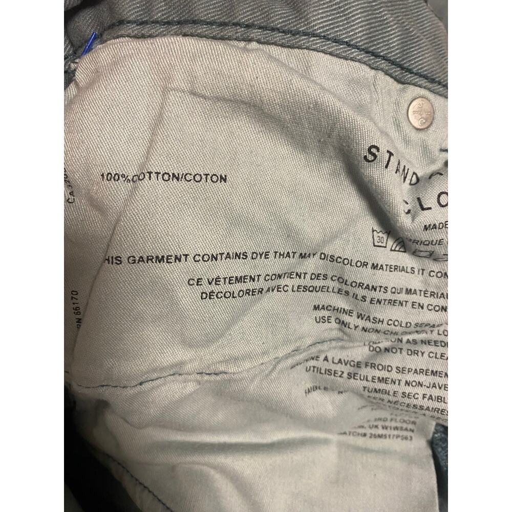 Standard Cloth Skinny Tapered Gray Jeans 30W x 30L - Picture 6 of 10